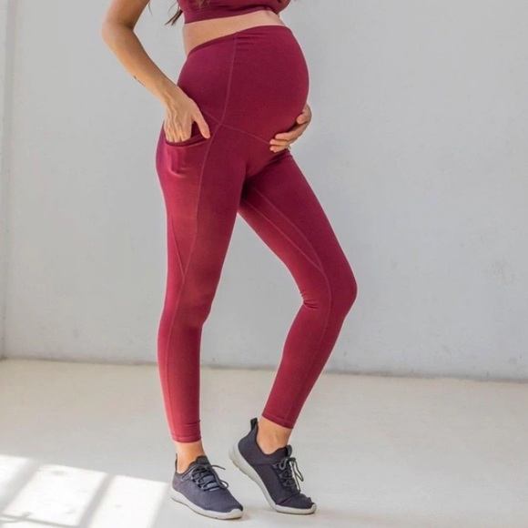 Senita Athletics Maternity Leggings In 